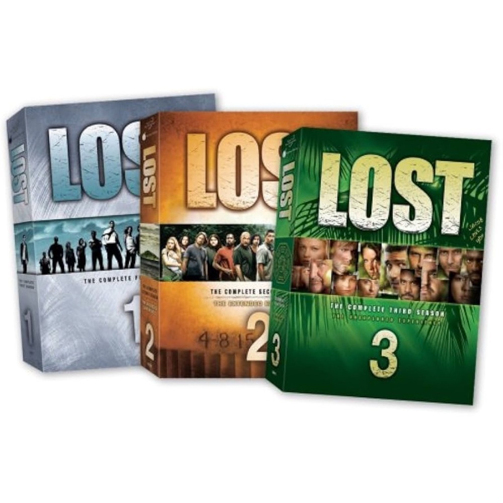 Target LOST DVD Collection - Silver, Orange, Green